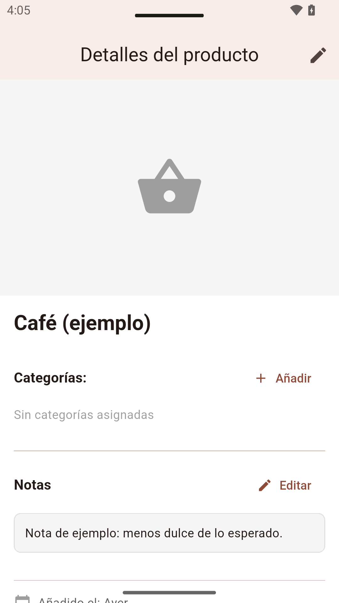 Detalles del producto