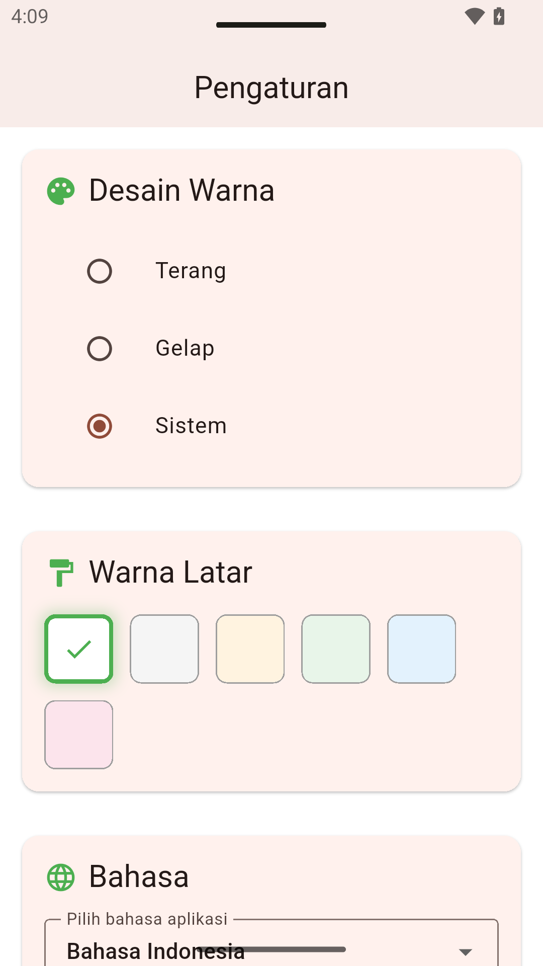 Pengaturan