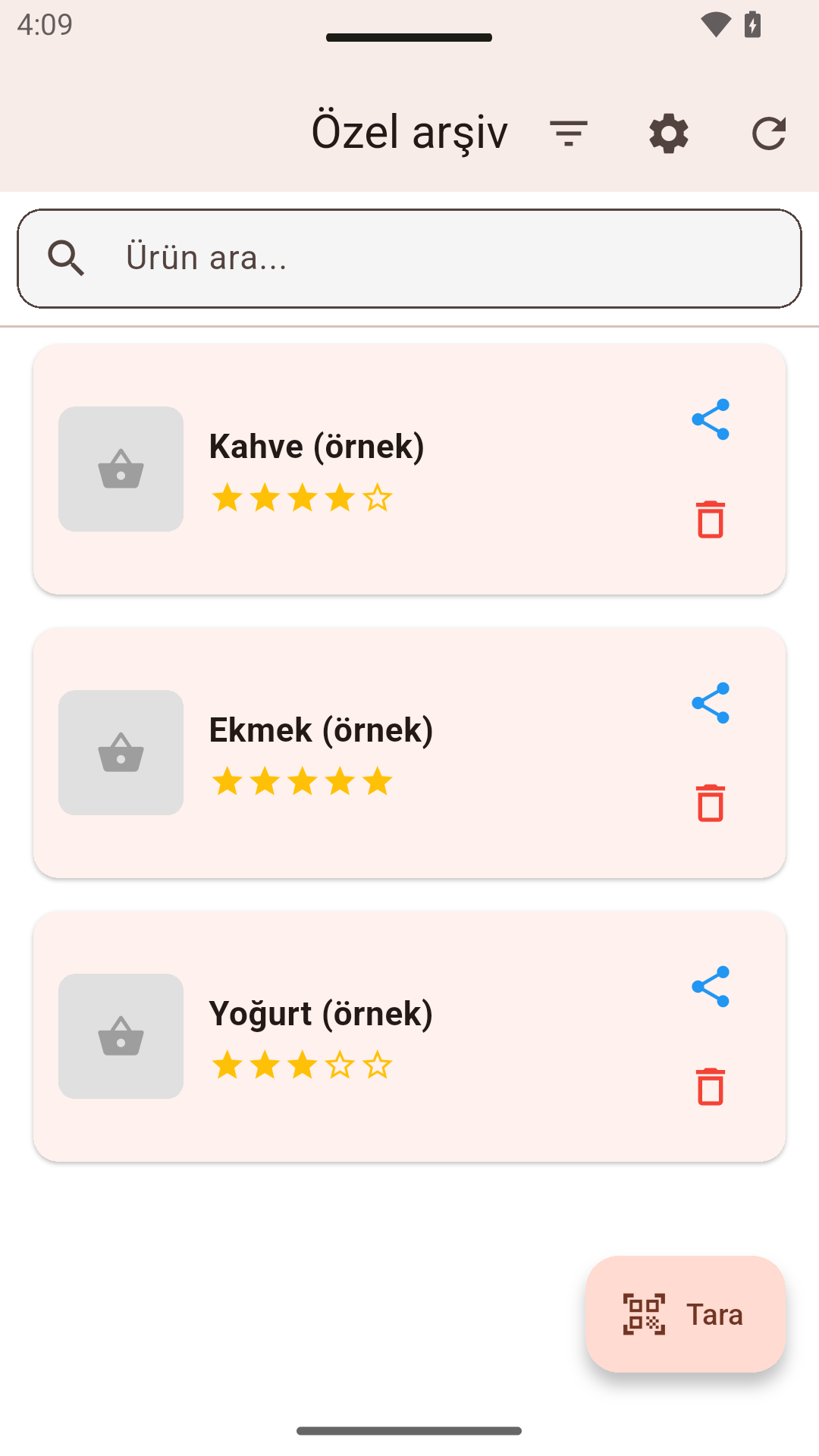 Özel arşiv